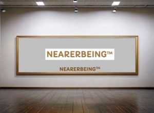 NEARERBEING(TM) Art Painting with Frame Looking Through Different Windows to See New Perspectives, Shapes, and Textures ©1988, 2025. All rights reserved.