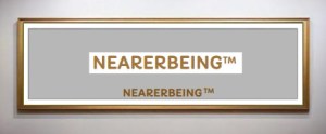 NEARERBEING(TM) Art Print Framed Looking Through Different Windows to See New Perspectives, Shapes, and Textures ©1988, 2025