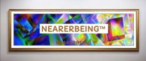 NEARERBEING(TM) Art Print Framed New Knowledge in Layers for Change Transformation ©2005, 2019